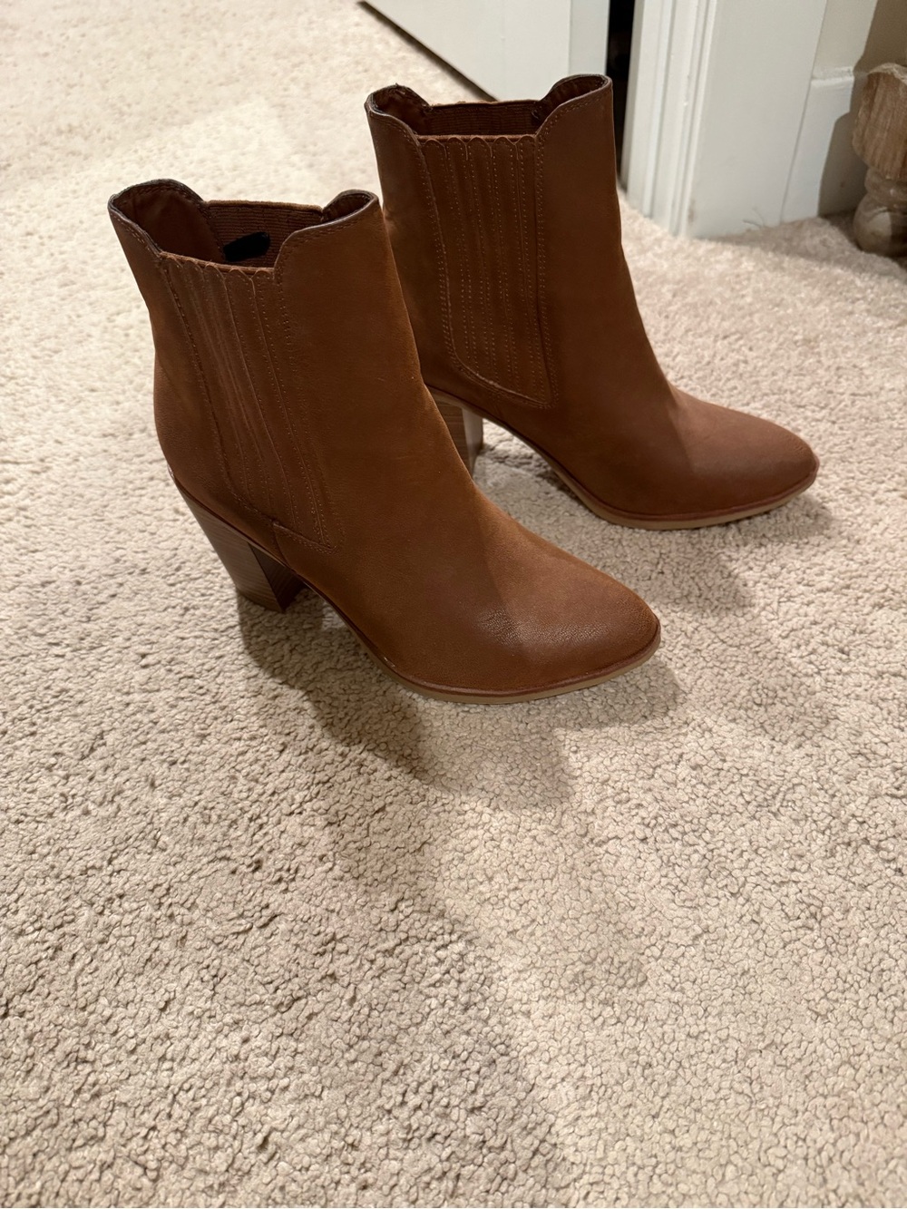 ALTARD STATE Women’s Brown Ankle Boots - Classic Heeled Chelsea Style